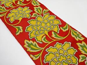 アンティーク 唐花模様織り出し袋帯(材料)